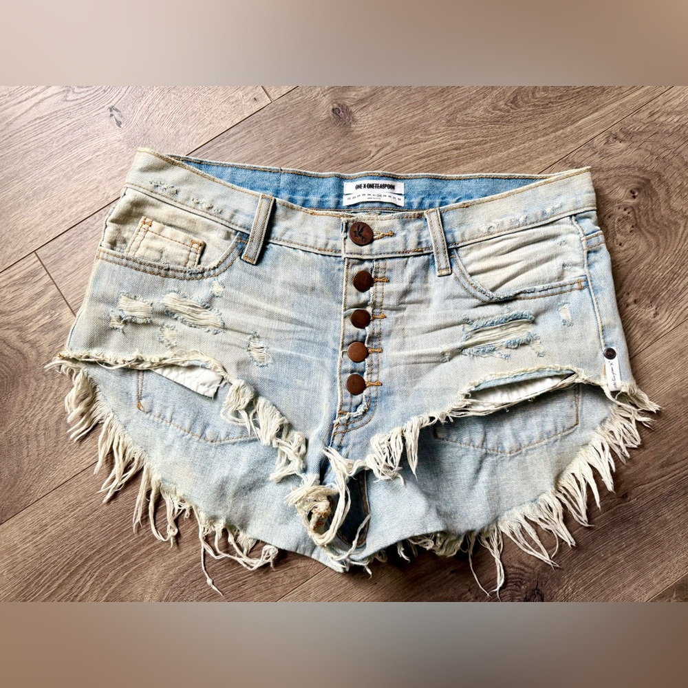 One by One Teaspoon ROLLERS Denim Shorts